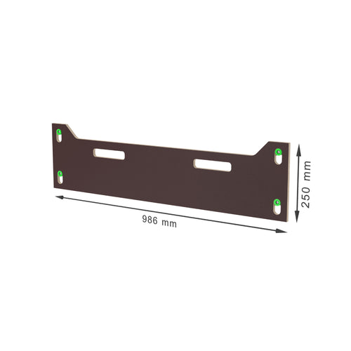 Front panel á hillu 986mm